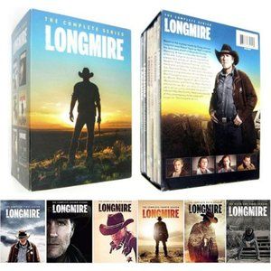 New / Sealed LONGMIRE The Complete Series Seasons 1-6 DVD Set